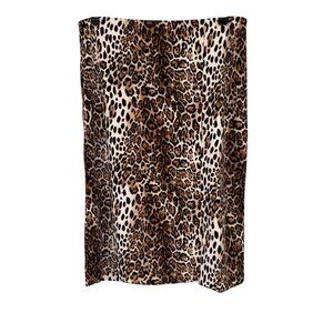White House Black Market Leopard Print Pencil Skirt Size 10 lined career